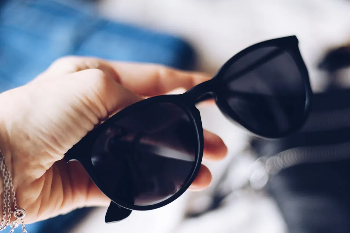 A pair of sunglasses