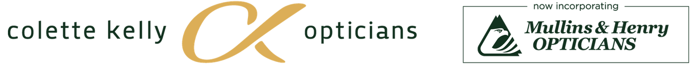 Colette Kelly Opticians and Mullins & Henry Opticians combined logo